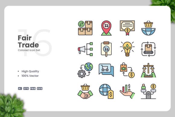 Fair Trade Color Icons for Creative Crafters