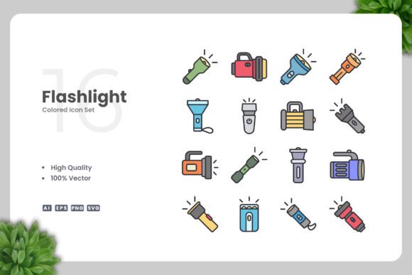 Flashlight Color Icons Review