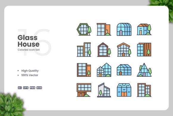 Glass House Colored Icons Review
