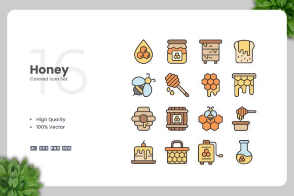 Honey Colored Icons: Graphics That Glow