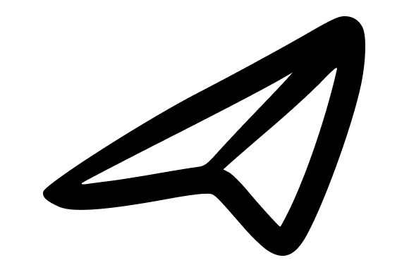 Paper Airplane Kite Illustration Graphics